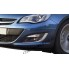 Накладки на решетку противотуманных фар Opel Astra J (2009-) бренд – Omtec (Omsaline) дополнительное фото – 1
